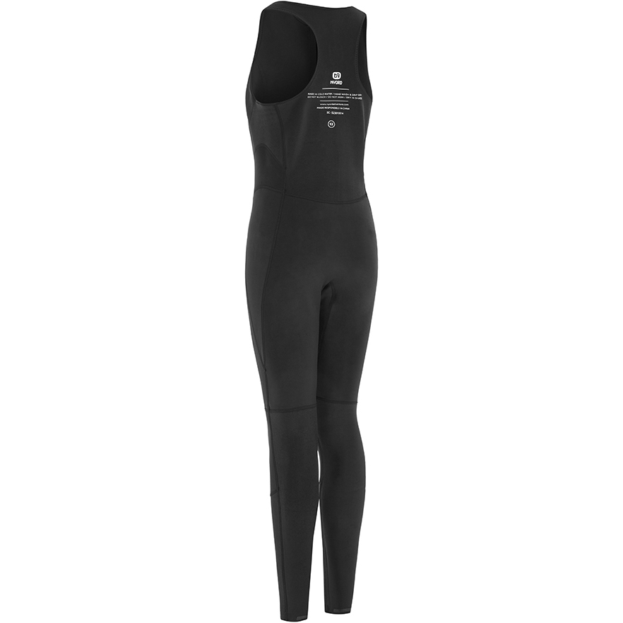 2025 Nyord Womens Tempus 2/2mm Front Zip Long Jane Wetsuit N04BA00012 - Black